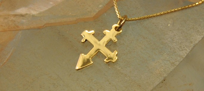 Croce Santiago | Ciondoli in oro