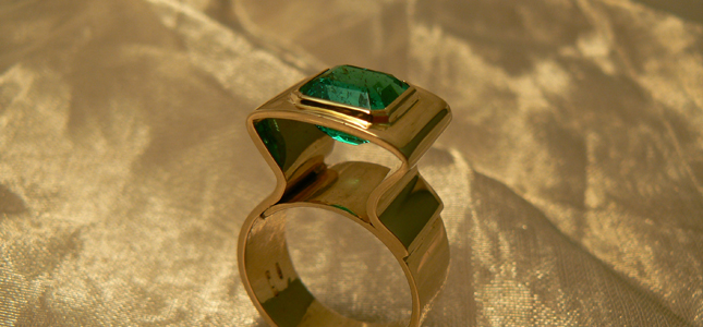 giro smeraldo | anelli in oro
